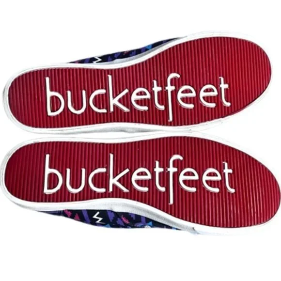 Bucketfeet Cosmos 2 Lace Up Canvas Sneakers Purple/Black - EU 41/US 10 - Picture 10 of 14